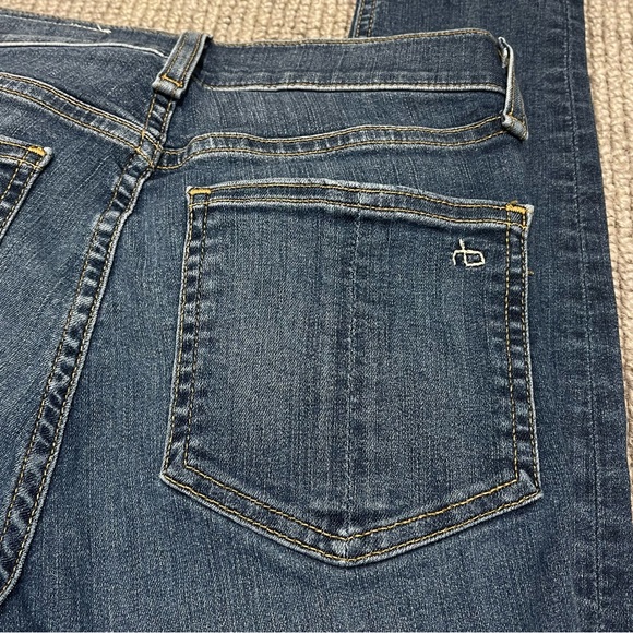 Rag & Bone High Rise Ankle Skinny in Clean Lily Dale (24) - Picture 8 of 10